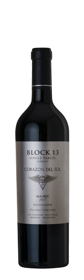 2017 Corazón del Sol Block 13 Estate Malbec