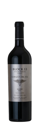 2018 Corazón del Sol Single Parcel Malbec - Block 13