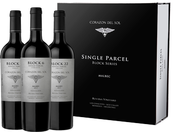 2018 Corazón del Sol Single Parcel Malbec, 3-pack